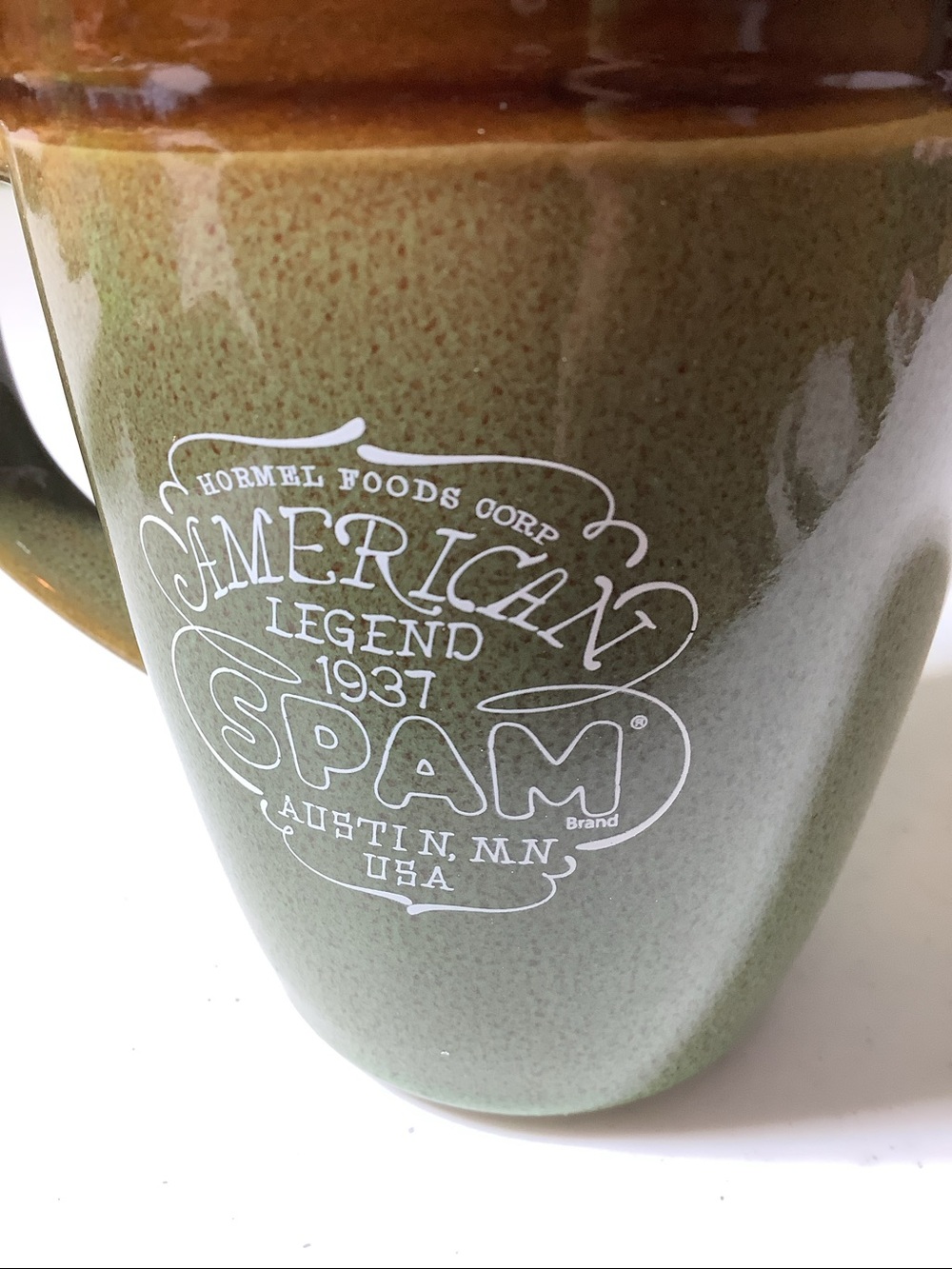American Legend SPAM mug
